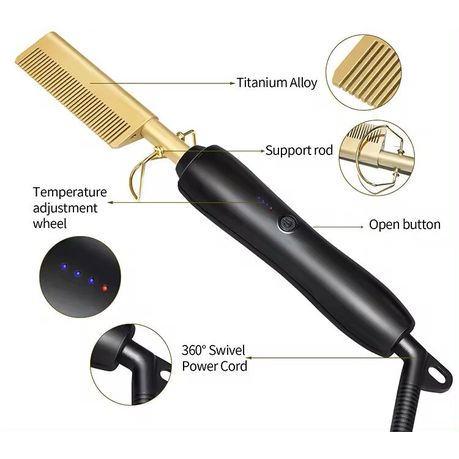 Electric Straightening Hot Comb