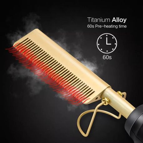 Electric Straightening Hot Comb